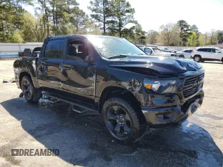 2019 Ram 1500 Big Horn with VIN 1C6SRFFT8KN697739, listed as a Copart auction lot 50511585 with 74,468 mi miles and Salvage title. Bid and sale history available at DreamBid. Image 7.