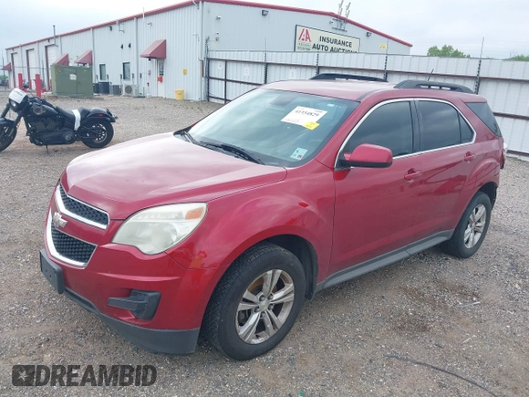 2015 Chevrolet Equinox LT with VIN 1GNALBEK8FZ114213, listed as a IAAI auction lot 41934829 with 124,613 mi miles and . Bid and sale history available at DreamBid. Image 2.
