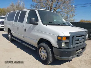 2013 Ford Econoline Passenger XL with VIN 1FBSS3BL8DDA63474, listed as a IAAI auction lot 41804848 with 61,349 mi miles. Bid and sale history available at carsss.com. Image 1.