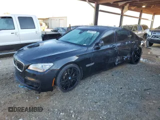 2015 BMW 7 Series 750Li with VIN WBAYE8C55FD781557, listed as a Copart auction lot 83984014 with 138,772 mi miles and Salvage Title. Bid and sale history available at carsss.com. Image 1.