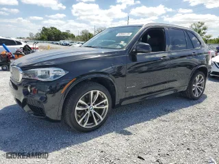 2017 BMW X5 xDrive40e iPerformance with VIN 5UXKT0C56H0S80220, listed as a Copart auction lot 52054175 with 161,931 mi miles and Clean Title. Bid and sale history available at carsss.com. Image 1.