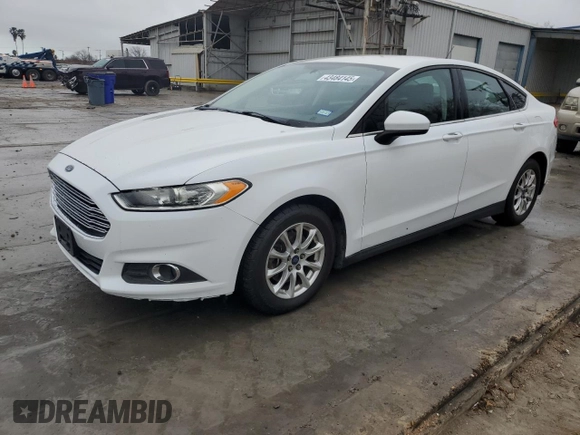2015 Ford Fusion S with VIN 3FA6P0G74FR127017, listed as a Copart auction lot 43484145 with 210,523 mi miles and Clean Title. Bid and sale history available at DreamBid. Image 1.