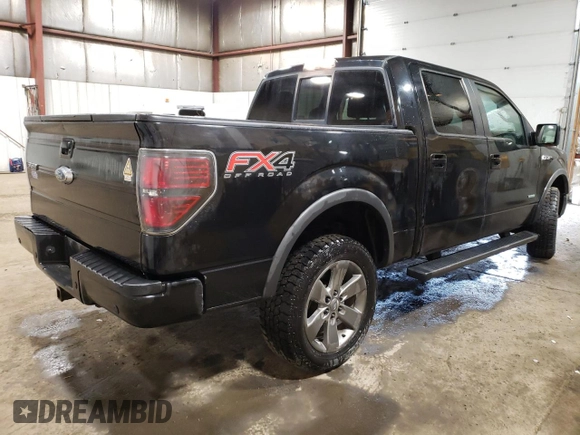 2013 Ford F-150 XL with VIN 1FTFW1ET8DKE41631, listed as a Copart auction lot 55074745 with 153,462 mi miles and Clean Title. Bid and sale history available at carsss.com. Image 3.