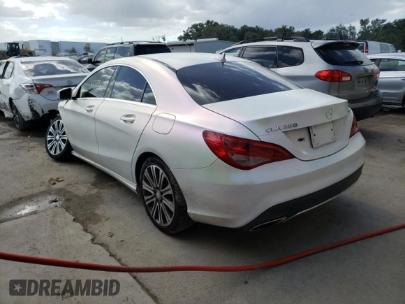 2017 Mercedes-Benz CLA with VIN WDDSJ4GB2HN476923, listed as a Copart auction lot 66721702 with 65,377 mi miles. Bid and sale history available at carsss.com. Image 3.
