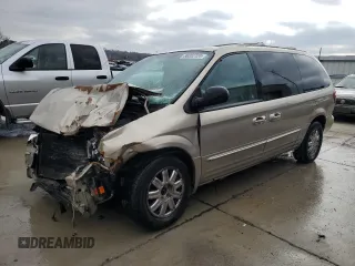 2003 Chrysler Town & Country Limited with VIN 2C8GP64L83R377623, listed as a Copart auction lot 86302724 with 0 mi miles and Salvage Title. Bid and sale history available at carsss.com. Image 1.