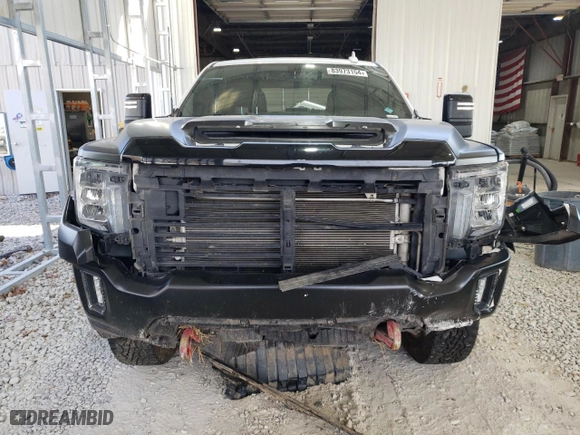 2022 GMC Sierra 2500HD AT4 with VIN 1GT49PEY5NF124185, listed as a Copart auction lot 83973154 with 96,404 mi miles and Salvage Title. Bid and sale history available at carsss.com. Image 5.