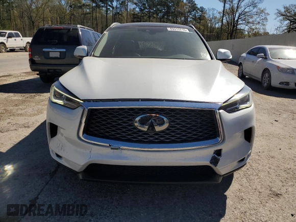 2023 Infiniti QX50 Luxe с VIN 3PCAJ5BA1PF113911, выставлен на аукционе Copart как лот 49313715 с пробегом 45 552 миль миль и Списание • Salvage title. История ставок и продаж доступна на DreamBid. Изображение 5.