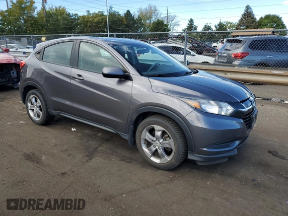 2018 Honda HR-V LX with VIN 3CZRU6H38JG703401, listed as a Copart auction lot 70567114 with 106,672 mi miles and Salvage Title. Bid and sale history available at carsss.com. Image 4.