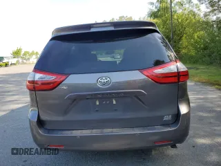 2017 Toyota Sienna XLE with VIN 5TDDZ3DC7HS176274, listed as a Copart auction lot 59899245 with 58,325 mi miles and Salvage title. Bid and sale history available at DreamBid. Image 6.