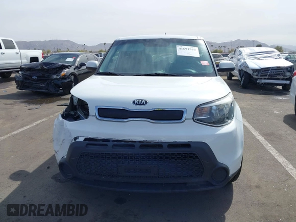 2016 Kia Soul with VIN KNDJN2A20G7275029, listed as a IAAI auction lot 41691550 with 83,416 mi miles. Bid and sale history available at carsss.com. Image 13.