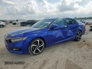 2020 Honda Accord Sport with VIN 1HGCV1F35LA127090, listed as a Copart auction lot 59304885 with 61,071 mi miles and Salvage title. Bid and sale history available at DreamBid. Image 1.