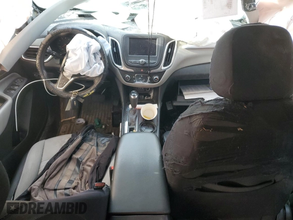 2020 Chevrolet Equinox LS z VIN 2GNAXHEV6L6171261, wystawiony jako Copart lot #49866745 z przebiegiem 218 045 mil mil oraz Szkoda całkowita • Salvage title. Historia ofert i sprzedaży dostępna na DreamBid. Obrazek 8.