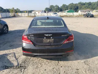 2019 Genesis G70 2.0T Advanced with VIN KMTG34LA8KU024903, listed as a Copart auction lot 68116404 with 45,004 mi miles and Salvage Title. Bid and sale history available at carsss.com. Image 6.