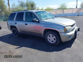 2002 Chevrolet TrailBlazer LTZ with VIN 1GNDT13S622388412, listed as a IAAI auction lot 41972546 with 206,473 mi miles and . Bid and sale history available at DreamBid. Image 1.