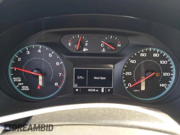 2024 Chevrolet Malibu LS with VIN 1G1ZC5ST7RF231838, listed as a Copart auction lot 50015185 with 40,339 mi miles and Salvage Title. Bid and sale history available at DreamBid. Image 9.