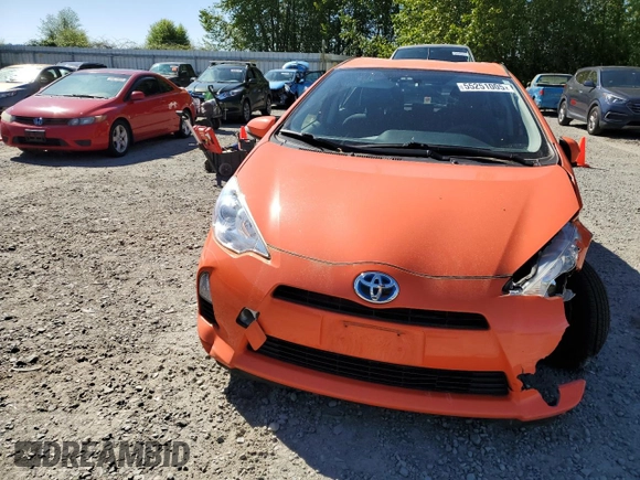 2012 Toyota Prius One with VIN JTDKDTB37C1022680, listed as a Copart auction lot 55251005 with 107,577 mi miles and Clean Title. Bid and sale history available at carsss.com. Image 5.