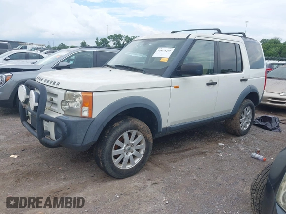 2006 Land Rover LR3 SE with VIN SALAE25416A396688, listed as a IAAI auction lot 42674297 with 252,129 mi miles and . Bid and sale history available at DreamBid. Image 2.