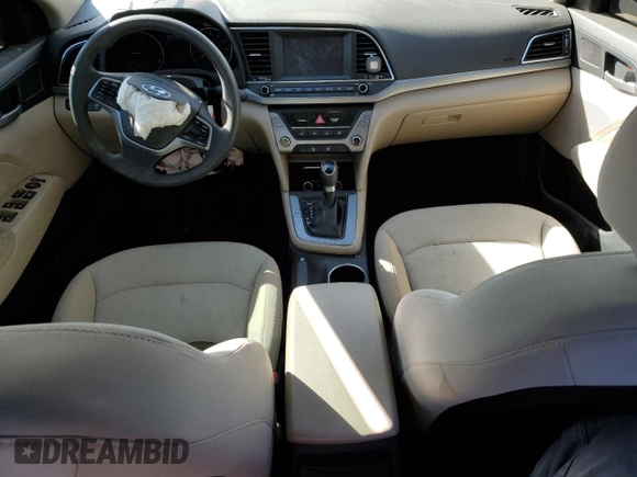 2017 Hyundai Elantra SE with VIN 5NPD84LF5HH152257, listed as a Copart auction lot 47344035 with 44,343 mi miles and Salvage Title. Bid and sale history available at DreamBid. Image 8.