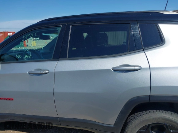 2023 Jeep Compass Trailhawk with VIN 3C4NJDDN2PT567047, listed as a IAAI auction lot 42376543 with 41,924 mi miles and . Bid and sale history available at DreamBid. Image 14.