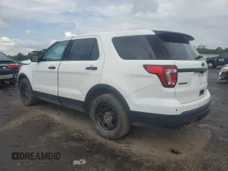 2016 Ford Police Interceptor Utility z VIN 1FM5K8AR2GGC50476, wystawiony jako Copart lot #56412205 z przebiegiem 146 986 mil mil oraz Tytuł czysty. Historia ofert i sprzedaży dostępna na DreamBid. Obrazek 2.