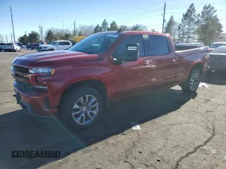2021 Chevrolet Silverado 1500 RST with VIN 1GCUYEEL4MZ276077, listed as a Copart auction lot 87184614 with 339,919 mi miles and Salvage Title. Bid and sale history available at carsss.com. Image 1.