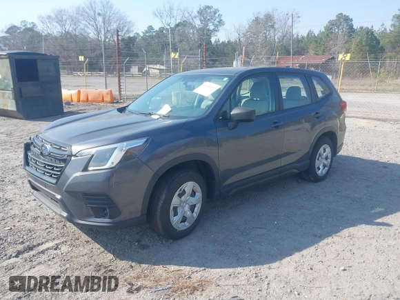 2022 Subaru Forester with VIN JF2SKAAC5NH487417, listed as a IAAI auction lot 41689991 with 20,075 mi miles and . Bid and sale history available at DreamBid. Image 2.