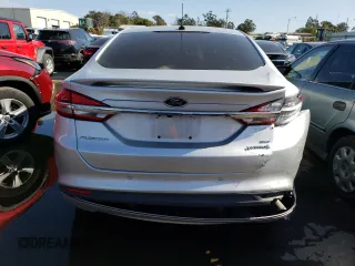 2018 Ford Fusion Hybrid SE with VIN 3FA6P0LU5JR111042, listed as a Copart auction lot 47843343 with 90,903 mi miles. Bid and sale history available at carsss.com. Image 6.