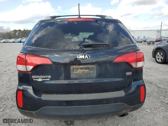 2014 Kia Sorento LX with VIN 5XYKT3A6XEG506909, listed as a Copart auction lot 44420755 with 0 mi miles and Salvage Title. Bid and sale history available at carsss.com. Image 6.