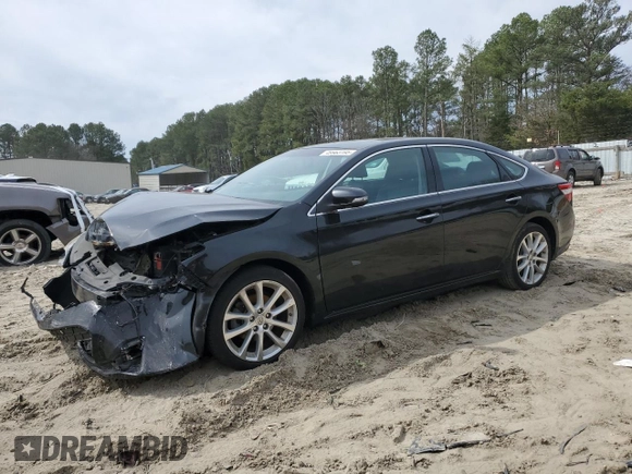 2014 Toyota Avalon Limited with VIN 4T1BK1EB5EU134727, listed as a Copart auction lot 49963195 with 57,083 mi miles and Salvage Title. Bid and sale history available at carsss.com. Image 1.