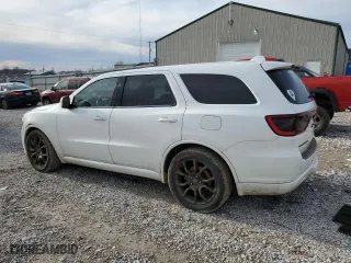 2017 Dodge Durango R/T with VIN 1C4SDJCT9HC627346, listed as a Copart auction lot 46471025 with 136,188 mi miles and Salvage Title. Bid and sale history available at carsss.com. Image 2.