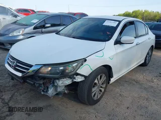 2014 Honda Accord LX with VIN 1HGCR2F35EA134201, listed as a IAAI auction lot 41997392 with 85,649 mi miles and . Bid and sale history available at carsss.com. Image 20.