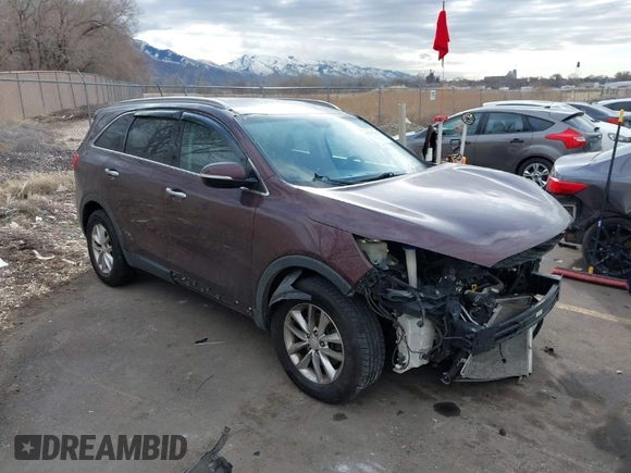 2018 Kia Sorento LX with VIN 5XYPG4A51JG354830, listed as a IAAI auction lot 41507165 with 99,598 mi miles and . Bid and sale history available at DreamBid. Image 1.