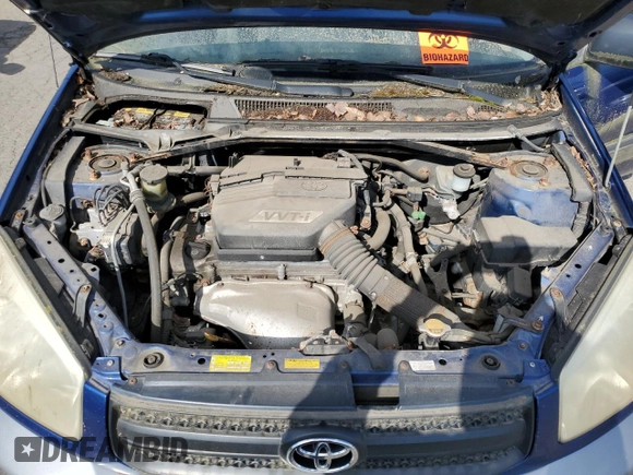 2005 Toyota RAV4 with VIN JTEHD20V050073838, listed as a Copart auction lot 55532485 with 81,900 mi miles and Clean Title. Bid and sale history available at carsss.com. Image 11.