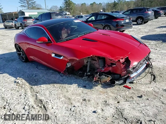 2015 Jaguar F-Type R z VIN SAJWA6DA2FMK18666, wystawiony jako Copart lot #87664215 z przebiegiem 47 277 mil mil oraz Szkoda całkowita • Salvage title. Historia ofert i sprzedaży dostępna na DreamBid. Obrazek 11.