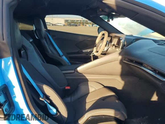2021 Chevrolet Corvette 1LT with VIN 1G1YA2D42M5113717, listed as a Copart auction lot 77167694 with 9,190 mi miles and Non Repairable. Bid and sale history available at carsss.com. Image 10.