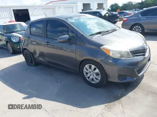 2012 Toyota Yaris L with VIN JTDKTUD38CD540219, listed as a IAAI auction lot 42091750 with 152,878 mi miles. Bid and sale history available at carsss.com. Image 1.