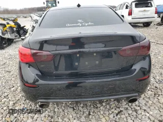 2015 Infiniti Q50 Sport with VIN JN1BV7AR5FM408935, listed as a Copart auction lot 51476815 with 111,372 mi miles and Salvage title. Bid and sale history available at DreamBid. Image 6.