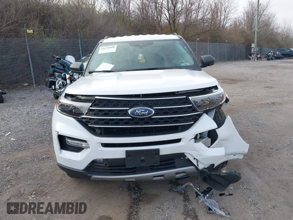 2020 Ford Explorer XLT with VIN 1FMSK8DH2LGC86989, listed as a IAAI auction lot 41078980 with 76,326 mi miles. Bid and sale history available at carsss.com. Image 12.