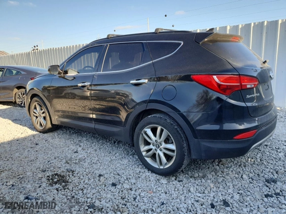 2013 Hyundai Santa Fe 2.0T Sport with VIN 5XYZUDLA0DG095800, listed as a Copart auction lot 51801535 with 198,180 mi miles and Salvage Title. Bid and sale history available at carsss.com. Image 2.