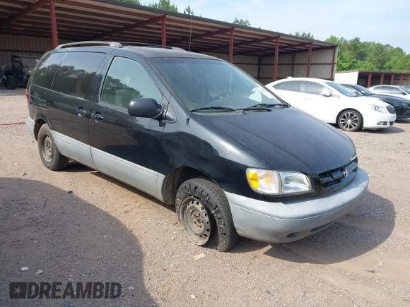 2000 Toyota Sienna LE with VIN 4T3ZF13C4YU193360, listed as a IAAI auction lot 42082985 with 337,131 mi miles and . Bid and sale history available at DreamBid. Image 1.
