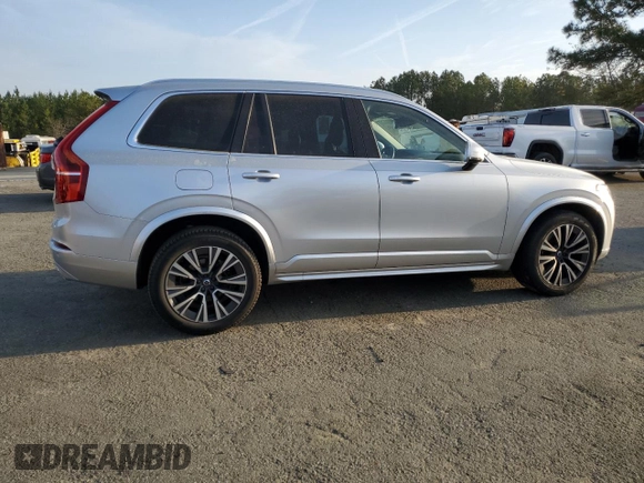 2020 Volvo XC90 Momentum with VIN YV4102CK5L1621422, listed as a Copart auction lot 49204565 with 29,860 mi miles and Salvage Title. Bid and sale history available at carsss.com. Image 3.