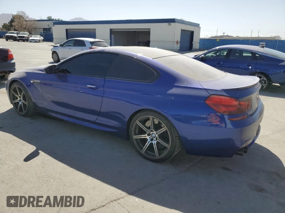 2014 BMW M6 with VIN WBSLX9C5XED160190, listed as a Copart auction lot 48160905 with 47,034 mi miles and Salvage title. Bid and sale history available at DreamBid. Image 2.