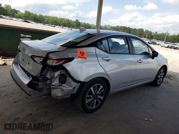 2025 Nissan Versa SV с VIN 3N1CN8EV6SL827012, выставлен на аукционе Copart как лот 57856435 с пробегом 9 383 миль миль и Списание • Salvage title. История ставок и продаж доступна на DreamBid. Изображение 3.