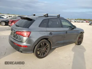 2019 Audi SQ5 Prestige with VIN WA1C4AFY1K2088255, listed as a Copart auction lot 80558084 with 42,035 mi miles and Salvage Title. Bid and sale history available at DreamBid. Image 3.