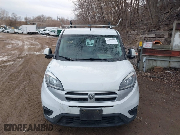 2018 Ram ProMaster City Cargo Tradesman SLT with VIN ZFBERFBB8J6L51690, listed as a IAAI auction lot 41592368 with 92,177 mi miles and . Bid and sale history available at DreamBid. Image 12.