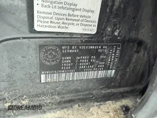 2011 Volkswagen GTI z VIN WVWGV7AJ9BW223203, wystawiony jako Copart lot #44081195 z przebiegiem 206 151 mil mil oraz Szkoda całkowita • Salvage title. Historia ofert i sprzedaży dostępna na DreamBid. Obrazek 13.