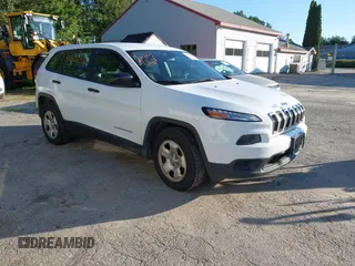 2016 Jeep Cherokee Sport z VIN 1C4PJMAB9GW143085, wystawiony jako IAAI lot #42803158 z przebiegiem 268 076 mil mil oraz . Historia ofert i sprzedaży dostępna na DreamBid. Obrazek 1.