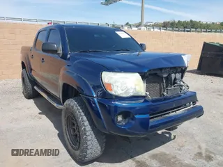 2007 Toyota Tacoma PreRunner with VIN 5TEJU62N27Z378450, listed as a IAAI auction lot 41764187 with 143,735 mi miles. Bid and sale history available at carsss.com. Image 1.