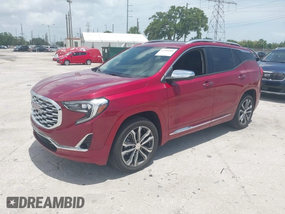 2018 GMC Terrain Denali with VIN 3GKALXEX2JL277896, listed as a IAAI auction lot 42504989 with 83,383 mi miles and . Bid and sale history available at DreamBid. Image 2.