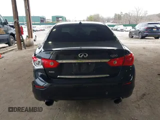 2016 Infiniti Q50 2.0t Premium with VIN JN1CV7AR5GM251834, listed as a IAAI auction lot 41886327 with 115,414 mi miles. Bid and sale history available at carsss.com. Image 17.